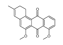 6,8-dimethoxy-3-methyl-1,2-dihydrobenzo[a]anthracene-7,12-dione Structure