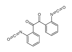 1,2-bis(2-isocyanatophenyl)ethane-1,2-dione Structure