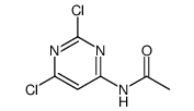 Acetamide, N-(2,6-dichloro-4-pyrimidinyl) Structure