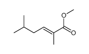 methyl 2,5-dimethylhex-2-enoate结构式
