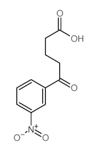 Benzenepentanoic acid,3-nitro-d-oxo-结构式