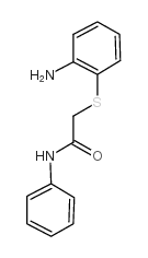 2-(2-氨基苯基磺酰基)-N-苯基乙酰胺结构式