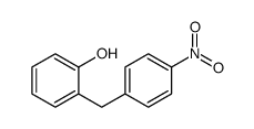 2-[(4-nitrophenyl)methyl]phenol结构式