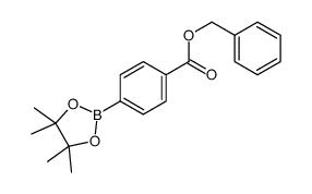 4-Benzyloxycarbonylphenylboronic acid pinacol ester Structure