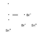 bromo-[2-[bromo(dimethyl)stannyl]ethyl]-dimethylstannane结构式
