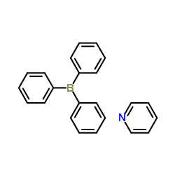 三苯基硼烷-吡啶 复合物结构式