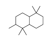 3,4,4,8,8-pentamethyl-1,2,3,4a,5,6,7,8a-octahydronaphthalene结构式