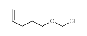 5-(chloromethoxy)pent-1-ene结构式