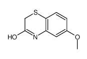 6-甲氧基-2H-1,4-苯并噻嗪-3(4H)-酮结构式