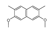 2,7-dimethoxy-3,6-dimethylnaphthalene Structure