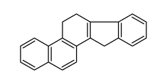 3,4-Dihydro-indeno[3',2'-1,2]phenanthren结构式