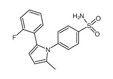 4-(2-(2-fluoro-phenyl)-5-methyl-pyrrol-1-yl)-benzenesulfonamide Structure