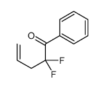 4-Penten-1-one, 2,2-difluoro-1-phenyl- (9CI) Structure