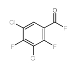 3,5-二氯-2,4-二氟苯甲酰氟结构式