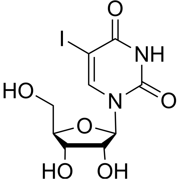 5-Iodouridine structure