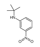 N-叔丁基-3-硝基苯胺结构式
