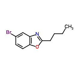 5-Bromo-2-butyl-1,3-benzoxazole Structure