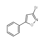3-溴-5-苯基异恶唑结构式