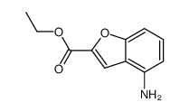 4-氨基苯并呋喃-2-羧酸乙酯结构式