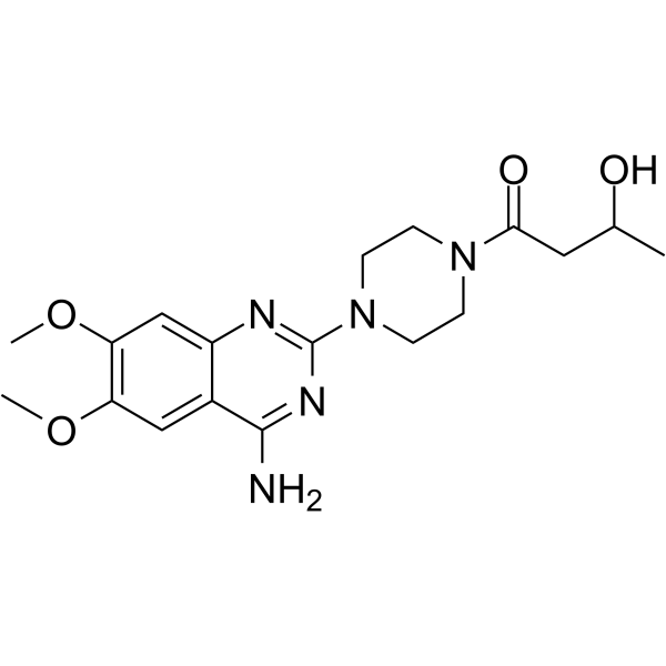 Neldazosin structure