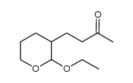 2-Butanone,4-(2-ethoxytetrahydro-2H-pyran-3-yl)-,cis-(9CI)结构式