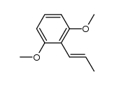 1,3-dimethoxy-2-propenyl-benzene结构式