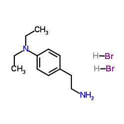 4-(2-Aminoethyl)-N,N-diethylaniline dihydrobromide Structure