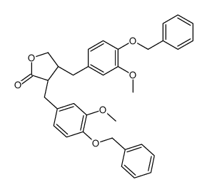 rac-罗汉松脂素二苄基二醚结构式