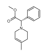 N-[(S)-α-Methoxycarbonylbenzyl]-4-methyl-3,4-didehydropiperidin Structure