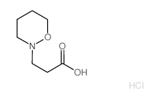 3-(1,2-Oxazinan-2-yl)propanoic acid hydrochloride Structure