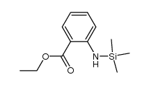 ethyl N-(trimethylsilyl)anthranilate Structure