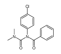 N-(4-chlorophenyl)-N-(dimethylcarbamoyl)benzamide Structure