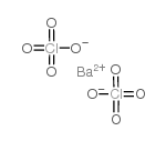 高氯酸钡,无水物结构式
