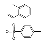 1-Methyl-2-vinylpyridinium·p-toluenesulfonate Structure