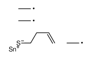 but-3-enylsulfanyl(triethyl)stannane Structure