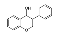 3-phenyl-3,4-dihydro-2H-chromen-4-ol结构式