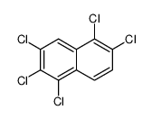 1,2,3,5,6-pentachloronaphthalene Structure