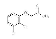 2-Propanone,1-(2,3-dichlorophenoxy)- Structure