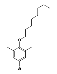5-溴-1,3-二甲基-2-(辛基氧基)苯结构式