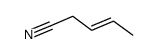 3-戊烯腈结构式