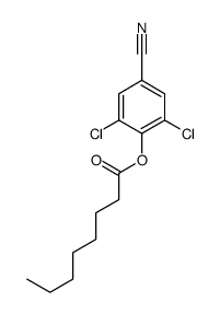 (2,6-dichloro-4-cyanophenyl) octanoate Structure