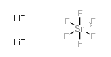 六氟锡酸锂结构式