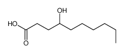 4-Hydroxycapric acid Structure