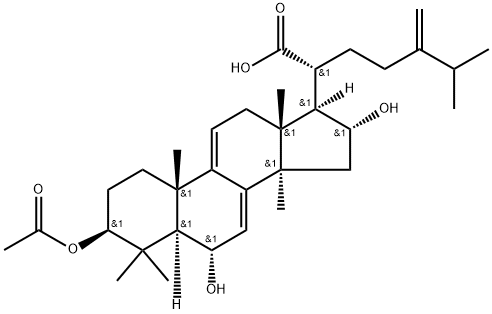 6alpha-羟基去氢茯苓酸结构式