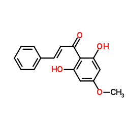 Pinostrobin chalcone structure