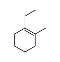 1-Ethyl-2-methyl-1-cyclohexene Structure
