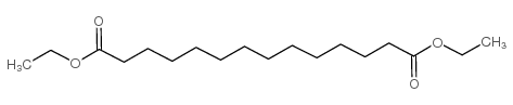 diethyl tetradecanedioate Structure