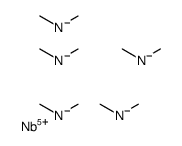 Pentakis(dimethylamino)niobium(V) Structure
