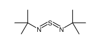 bis(tert-butylimino)-λ4-sulfane结构式