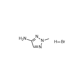 2-甲基-2H-[1,2,3]三唑-4-基胺氢溴酸盐结构式